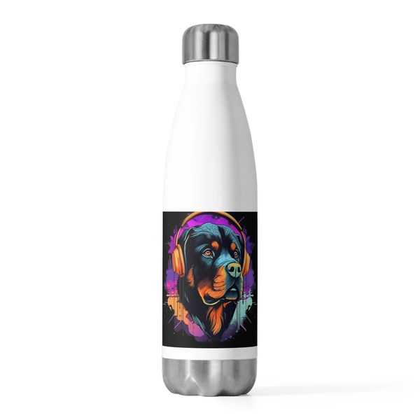 Colorful Rottweiler 20oz Insulated Bottle
