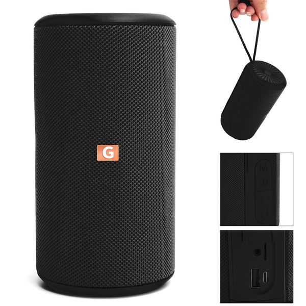 Portable BT V5.0+EDR Speaker Audio Desktop Subwoofer Loudspeaker HDY-G41