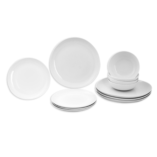 Carrol Boyes Dinnerware 12pc Set - Swirl