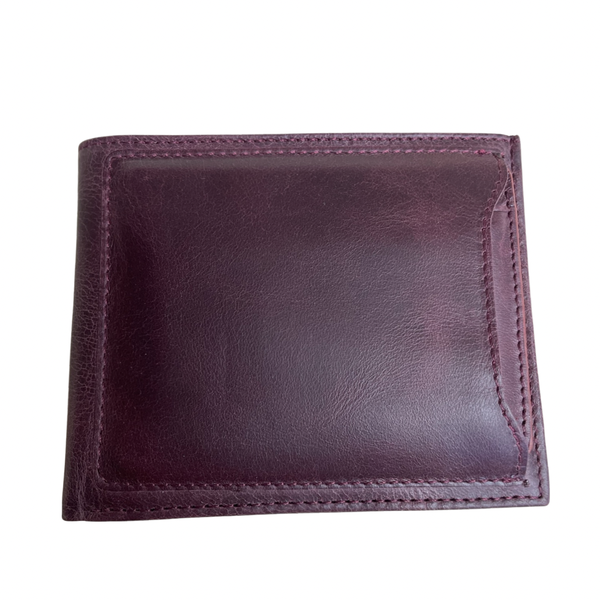 Men’s Leather Wallet Bi Fold Style