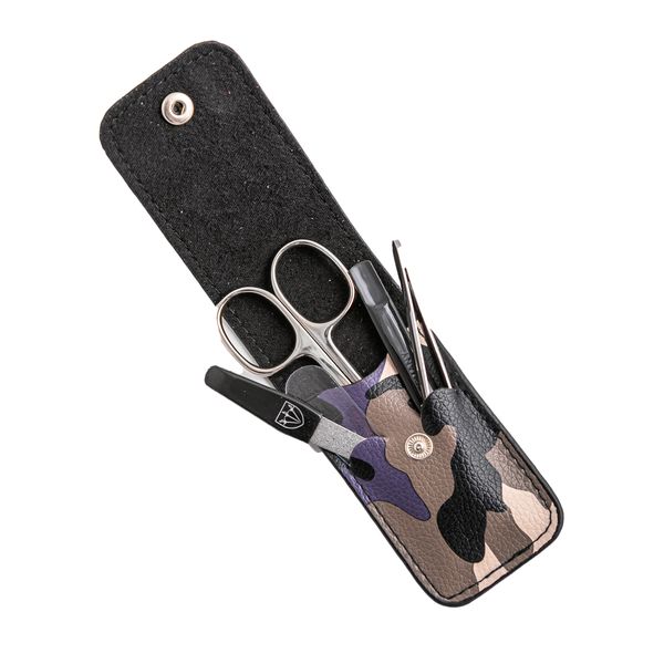 Kellermann 3 Swords Manicure Set 5263 P N Army Look - 4 Piece