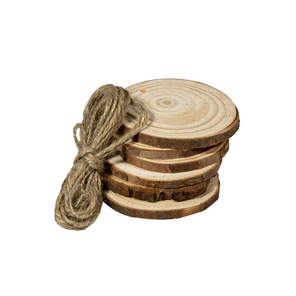 Dala Wooden Log Slices Kit - 6 Pieces