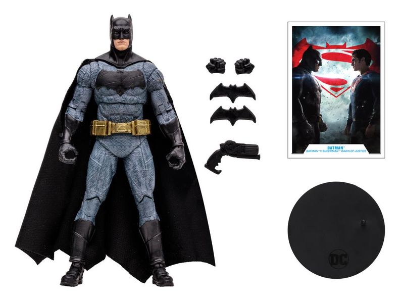 DC Multiverse Theatrical BVS 7-Inch Batman Figure