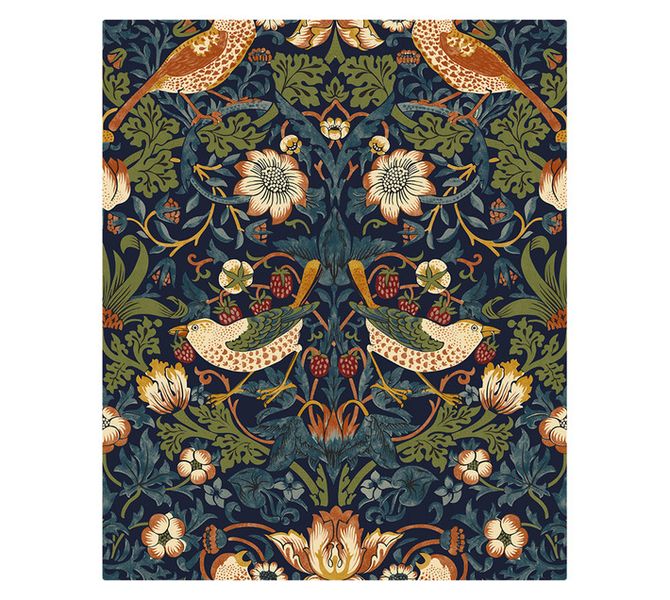 Blue Birds Wallpaper Blue and Green 10 m x 530 mm