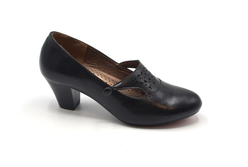 TTP Classic Court Shoe with Cut out Details