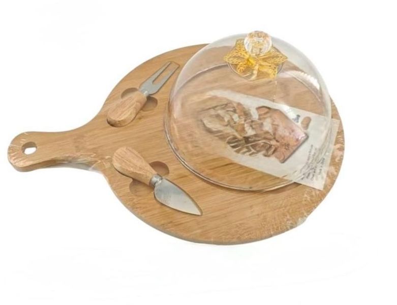 CLKN Bamboo Cheese Board with Cover