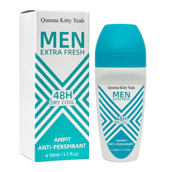 50ml - Men's Anti-Heat Underarm Roll-On Deodorant