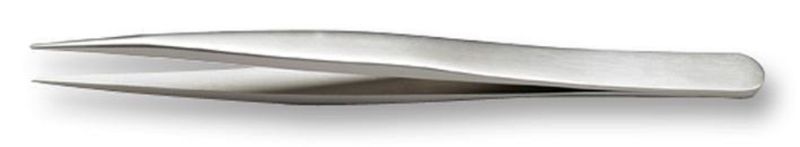 Ideal-Tek (00 SA) Tweezer, High Precision, Flat, 120mm, Stainless Steel