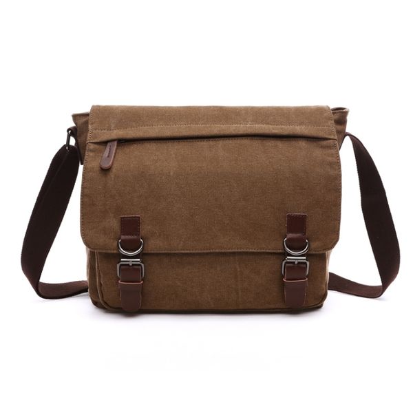 Vintage Canvas Shoulder Messenger Universal Laptop Bag