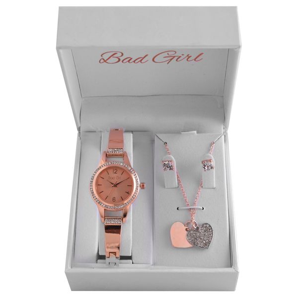 Bad Girl Jazz Watch Set - Ladies