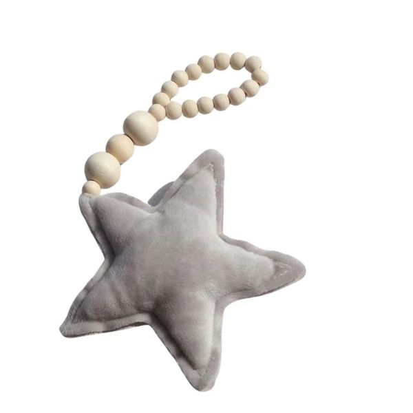 iKids Grey Star Beaded Ornament