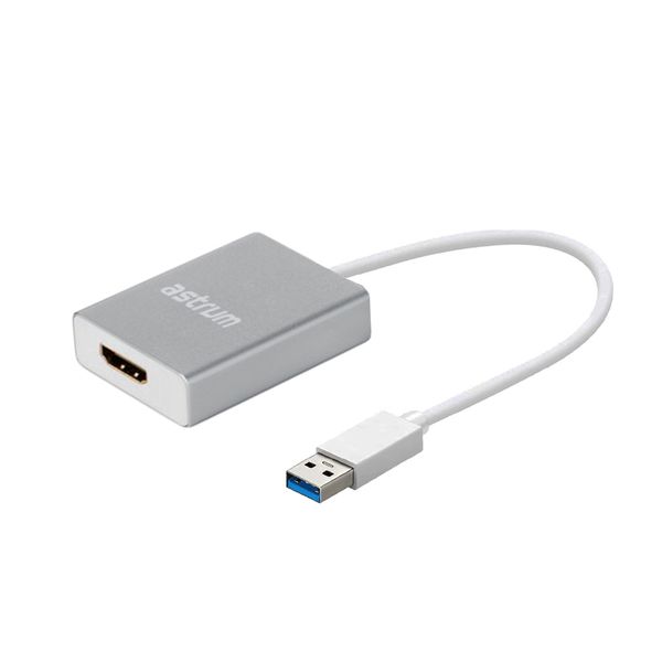 Astrum DA560 USB to HDMI Adapter, USB3.0/2.0 1080P Multi Display Windows