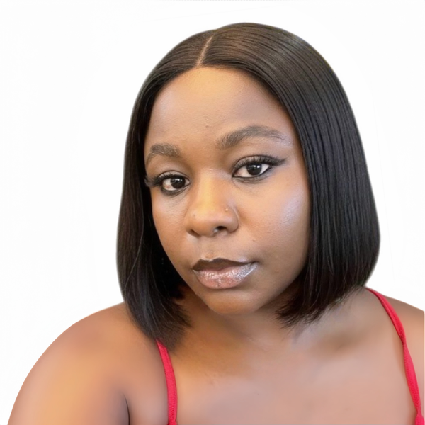 Marigold 10-Inch Bob Wig Full Frontal Human Hair image