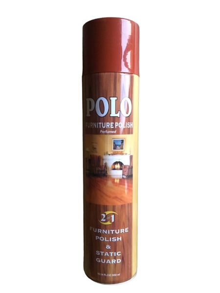 Polo Furniture Polish Perfumed &amp; Static Gaurd - 300ml