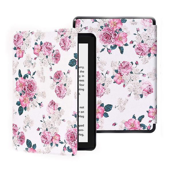 Generic Cover For Amazon Kindle Paperwhite 10th Gen - Roses