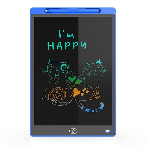 12 Inch Children's Drawing Board Lcd Handwriting Board (Color) B