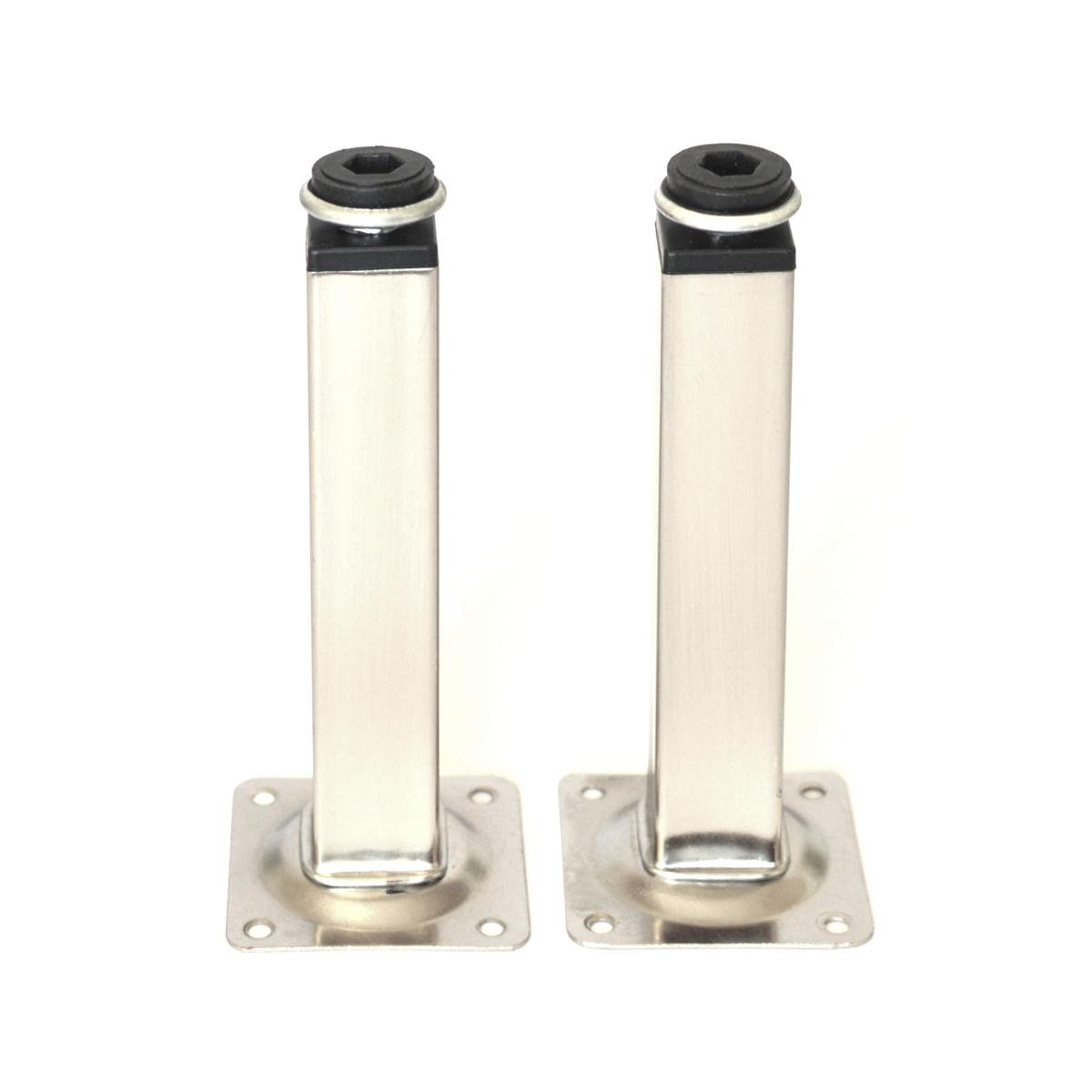 Project Solutions Cabinet Leg 150 X 25 Stainless Steel 2Pack