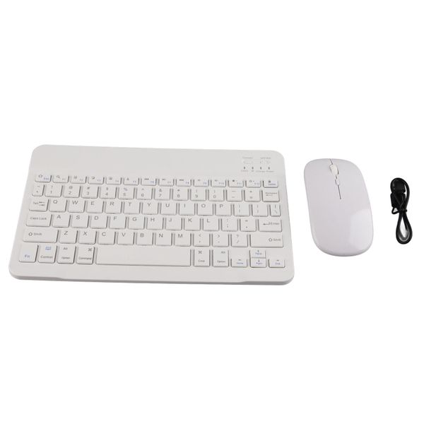 Keyboard Mouse Combo Office Ultra Thin White