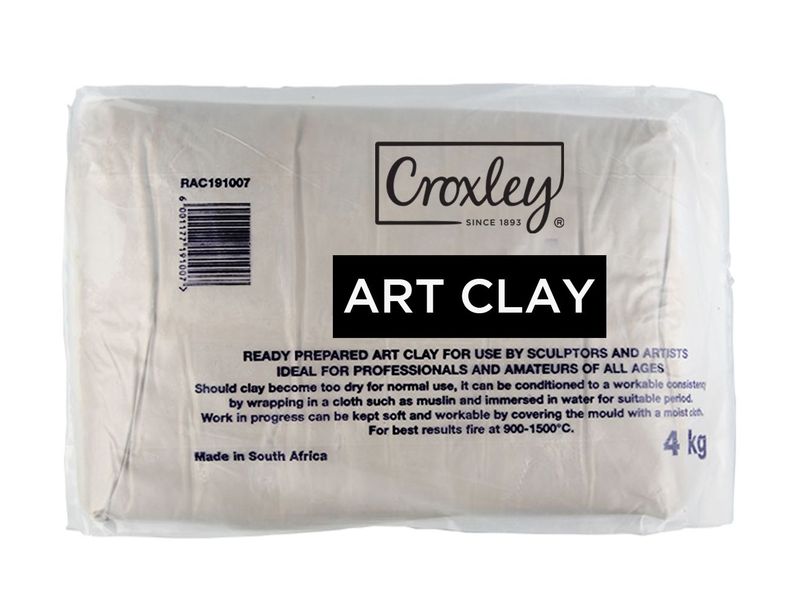 CROXLEY Art Clay - 4kg Non-Air Drying