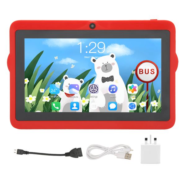 7" Kids Tablet Education 2gb 5g Red