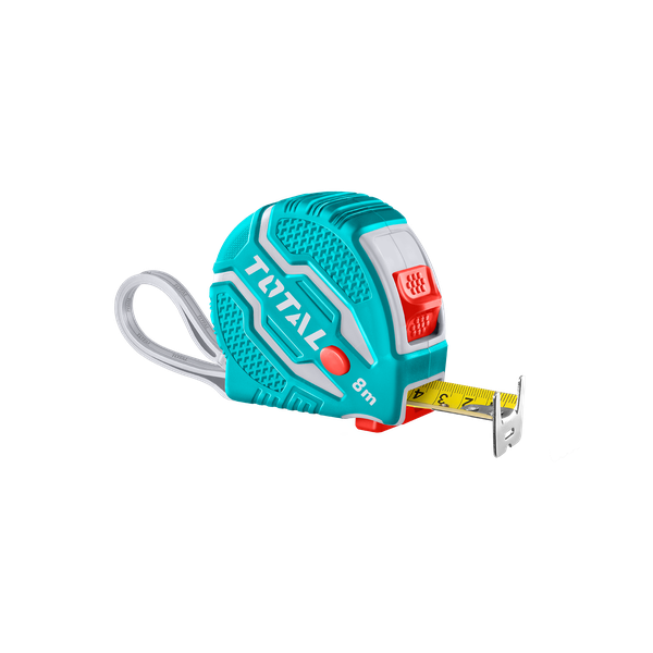 TOTAL Steel Measuring Tape 8mx25mm (2-Pack)