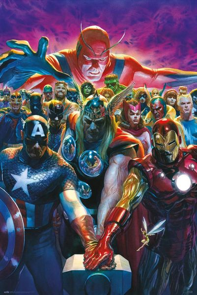 Marvel: Avengers 10 by (Alex Ross) Poster