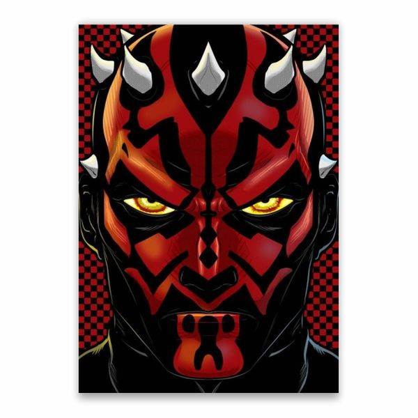 Darth Maul Portrait Poster - A1