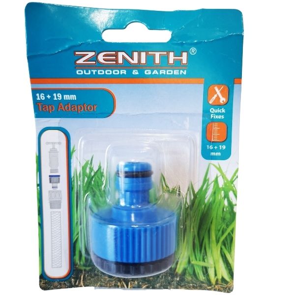 Zenith - Tap Adaptor - 16 + 19mm