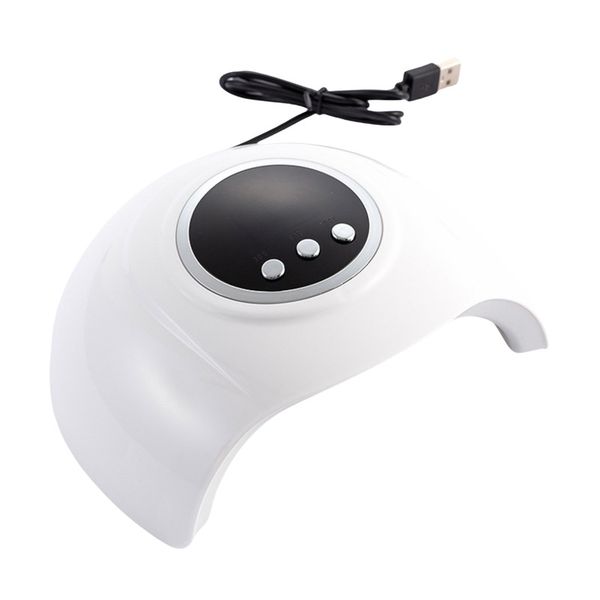 Nail Lamp Manicure Drying Pedicure Curing Gel Polish Dryer - White