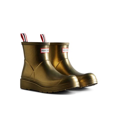 美品 HUNTER ORG PLAY BOOT SHORT NEBULA Hunter Women's Original Nebula Play Short Rain Boot - FREE