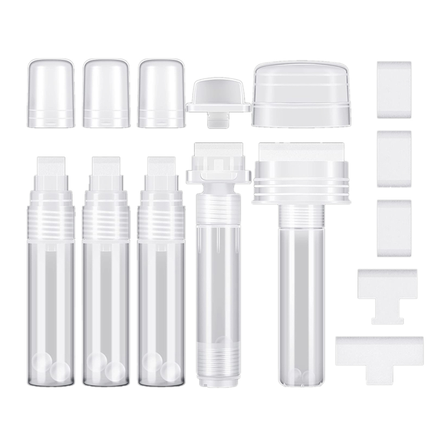 5 Pack Graffiti Markers Refillable Paint Markers(50 mm, 30 mm, 15 mm)
