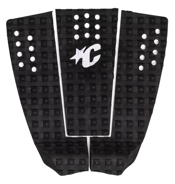 Creatures Reliance III Pin Tail Surfboard Traction : Black