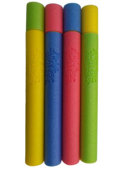 Water Shooter tube Guns - 43cm - 4 Sets