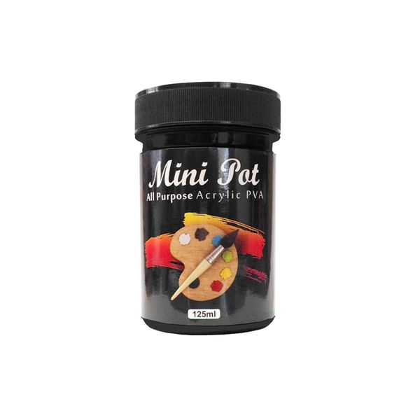 Spraymate Mini Pots PVA Black 125ml