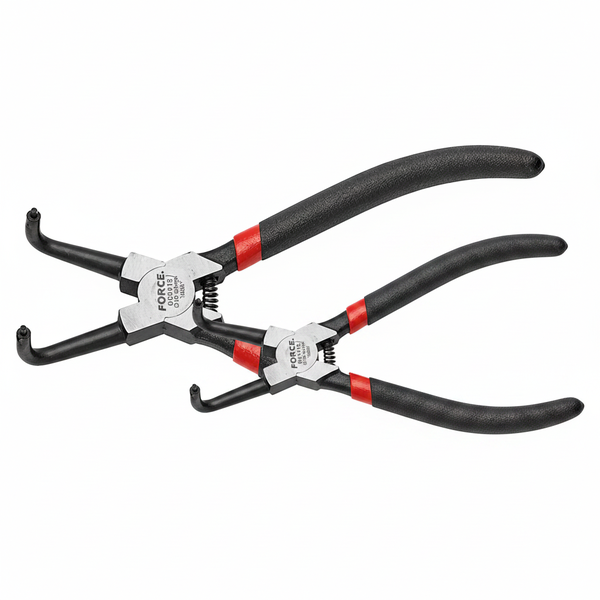 Force 300mm Snap Ring Plier with 90 Bent Design for 85-165mm - 2 Pack