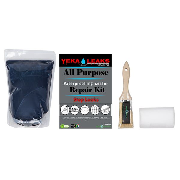 Eco Rubber Yeka Leak Waterproofing Kit 1L Black