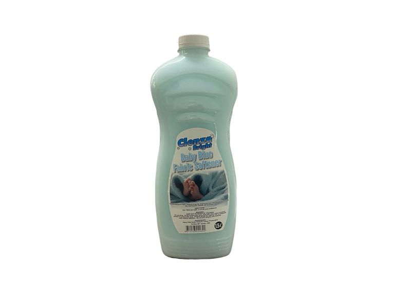 Clenza Bright Fabric Softner 1.5L Baby Blue
