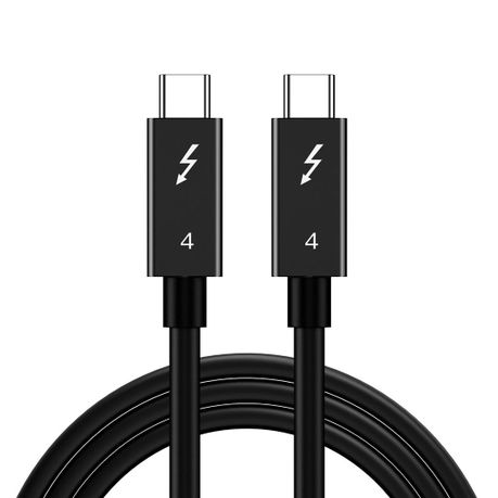 240W USB C Cable 1.5m USB 4 Thunderbolt Fast Charging 40GBs Transfer Speed Image