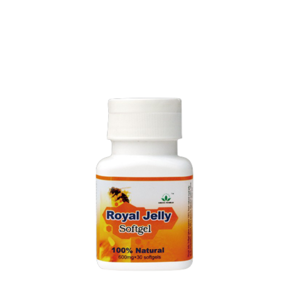 Green World Royal Jelly Capsule.