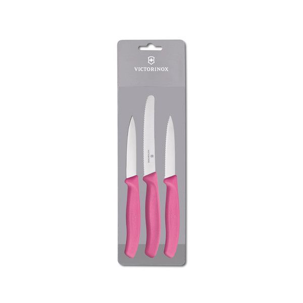 Victorinox Paring Knife Set 3Pce Pink
