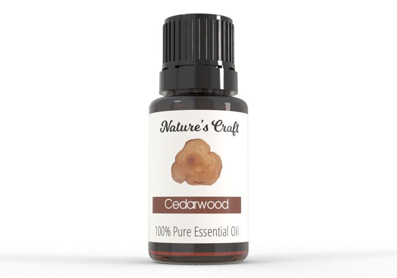 Nature's Craft Pure Organic Cedarwood Essential Oil 10ml
