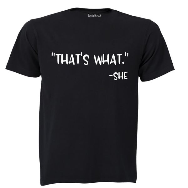 Mens T-Shirt - Black image