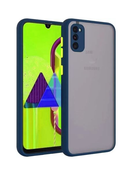 Slim Fit Hard Case for Samsung Galaxy A02s - Blue