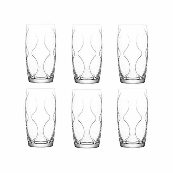 Elegant Highball Glass 365ml - 6 Piece Set
