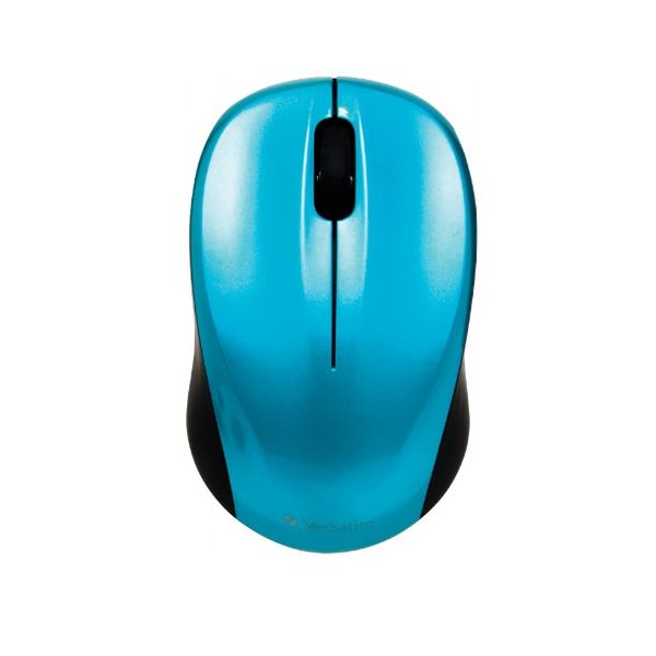 Verbatim Go Nano Wireless Mouse Blue | Plug-in Nano receiver