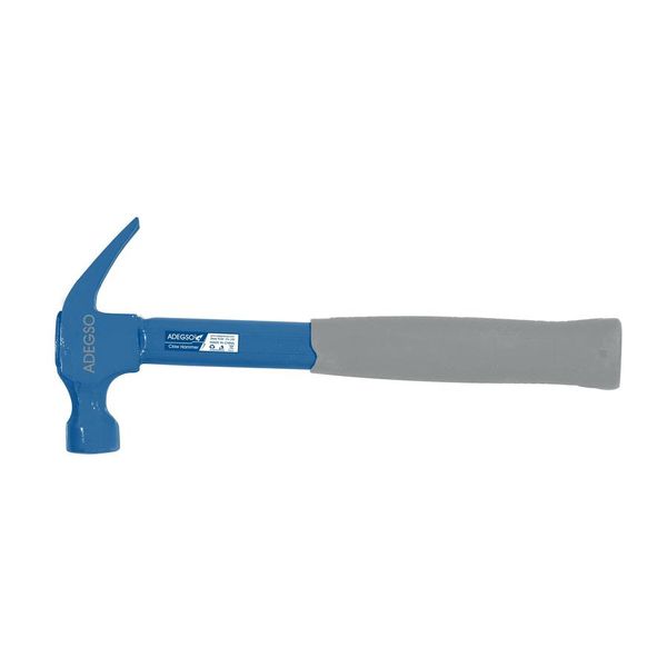 Claw Hammer 250G Wit Rubber Handle - 4 Pack