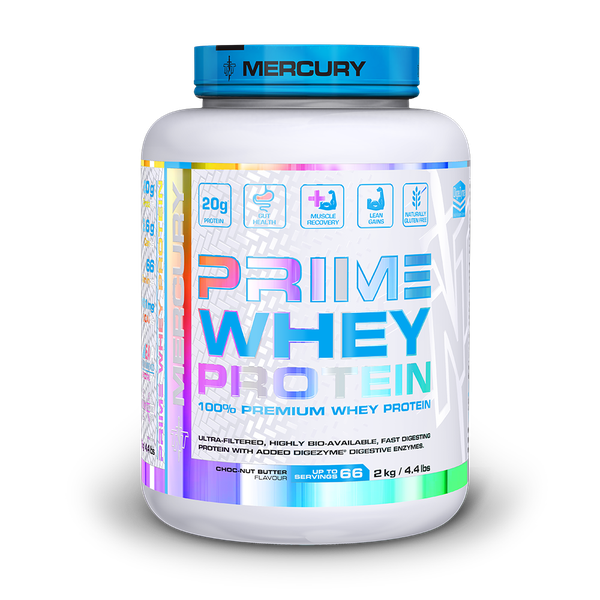 TNT Mercury Prime Whey 100% Pure Whey Protein Powder - Choc-Nutbutter - 2kg