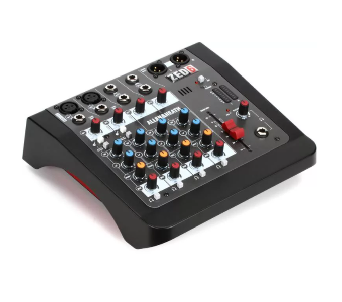 Allen &amp; Heath ZED-6 Compact 6-Input Analogue Mixer