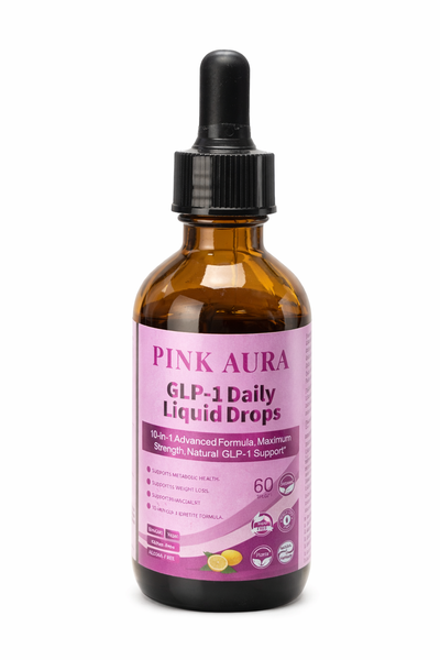 Pink Aura Advanced 10-in-1 GLP-1 Booster Daily Liquid Drops