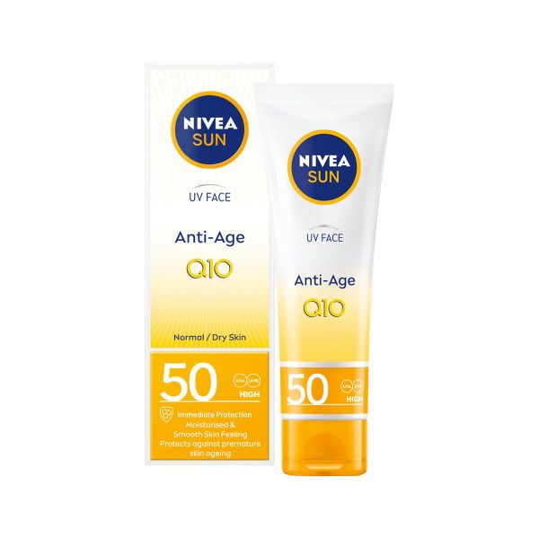 Nivea Q10 Anti-Age Sunscreen Cream for UV Face